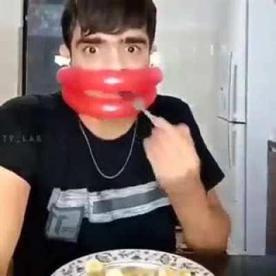 Thanks, I hate this person eating