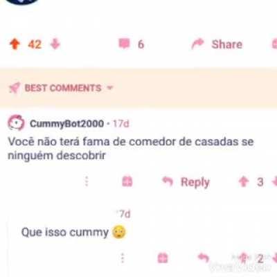 O cummy morreu :(