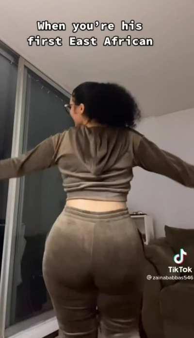 So thick in those sweats