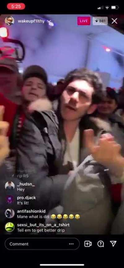 Didn’t know the Mid Laroi was a vamp 💀