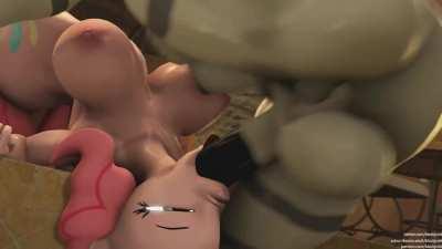 pinkie pie x zecora ( blackjr )