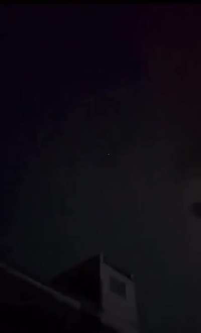 Sudanese Air Defense defending Port Sudan from a UAE/RSF drone attack against the city