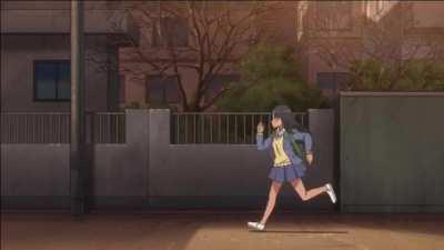 Nagatoro running away