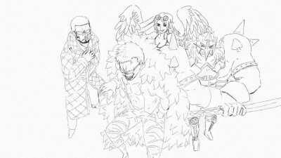 I made an animation and I want to get Ohara and Mr Morj's attention so they make it the opening sequence of the wano report