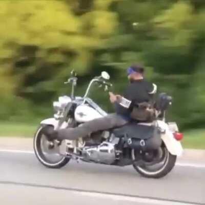 I can ride yo girl wit no Handlebars