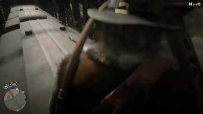 LMAO....worst death ever in RDR 2 ?