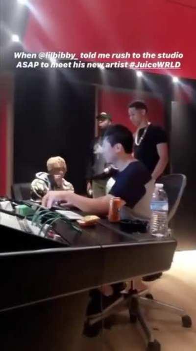 Throwback video of Lil Bibby and Juice Wrld