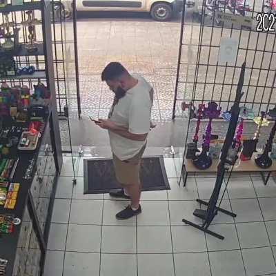 Just organizing the store