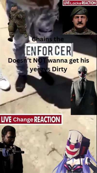 Chains if he got a nickel for every time the drill breaks