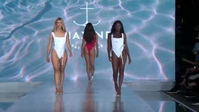 Rachel Walking The Runway For Playa Sol, Maxine Affairs, And Vasaro During Miami Swim Week, July 07, 2023