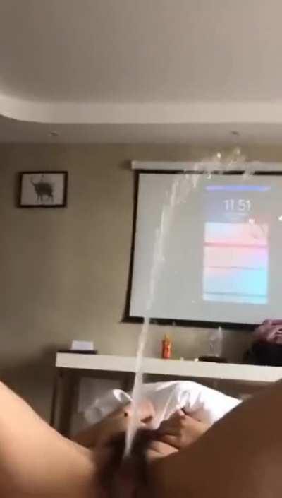 well... i think she came.