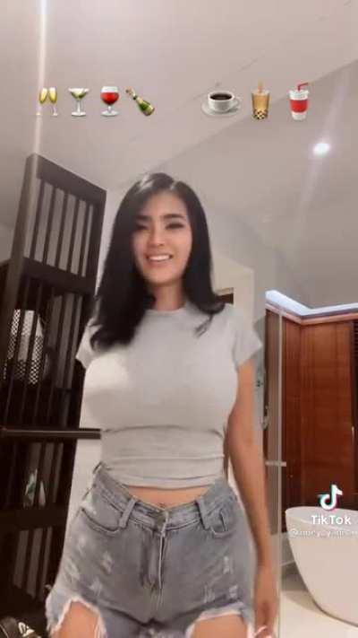 Busty Thai girl