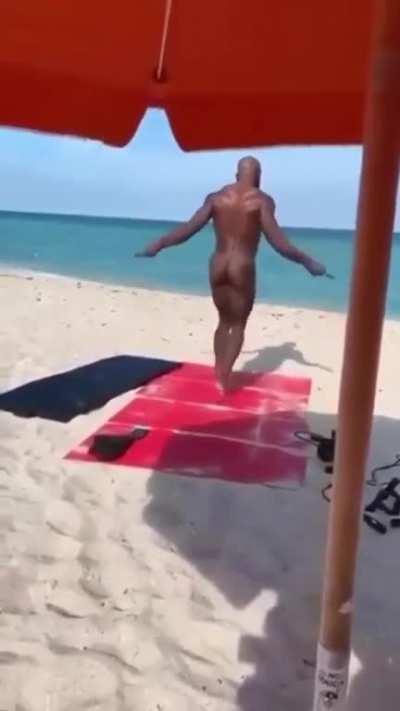 Puke training to slay in the arena