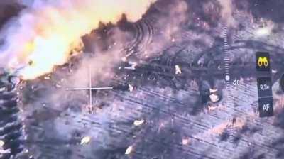 Another drone footage showing Russians trying to advance in the Avdiivka direction these days. If anyone wondered about the huge Russians losses recently, this footage will give a you some idea. Expect tomorrow's figures to be on a high level too