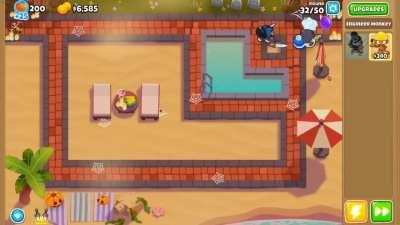 the umbrellas should fly away when you click them fast enough (artist's rendition)