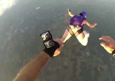 WTF Friday‼️...Labia Flapping in the Wind While Nude Skydiving🪂😲