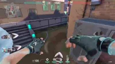 High intensity Jett 1v1 duels