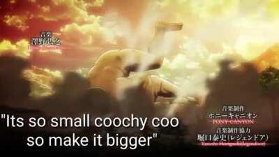 Shinzou Sasageyo, but with english lyrics...