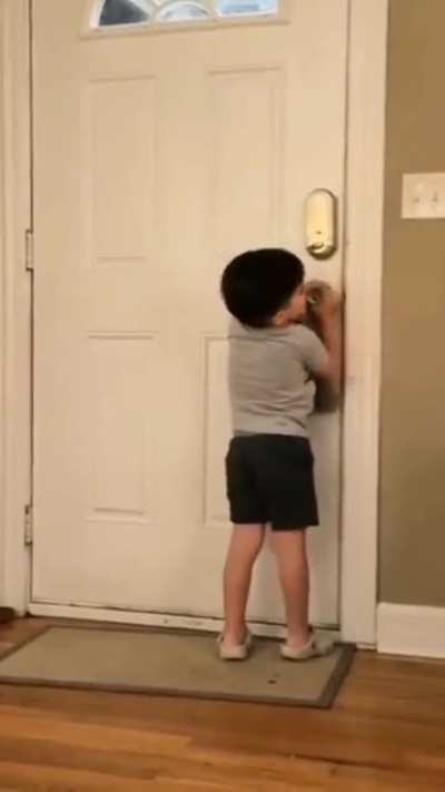 He will remember this for a long time