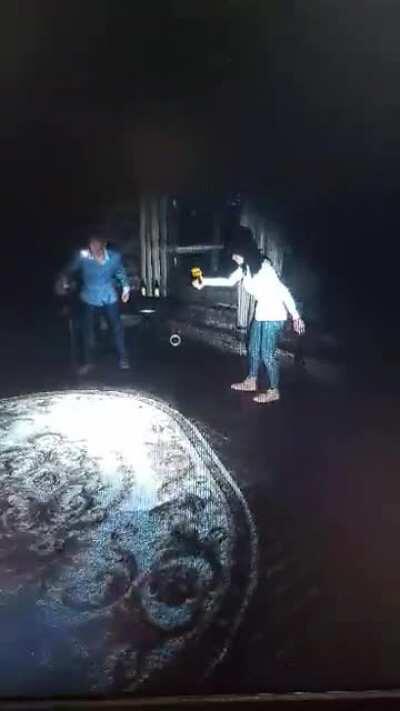 This happened the other night..