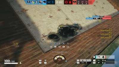 Low elo ranked is nice - Lucky nade