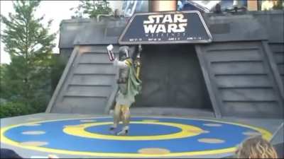 The most feared bounty hunter in the galaxy