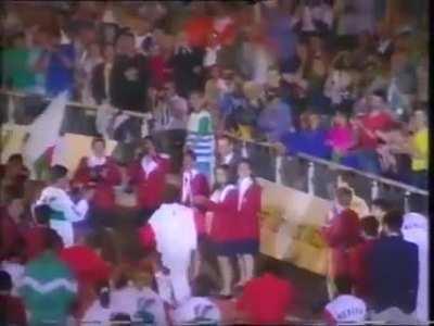 “Her parents are here, perhaps the proudest of all...”