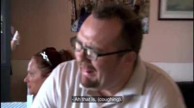 Restaurant owner tries his Chefs secret sauce..