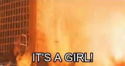 Fun gender reveal party