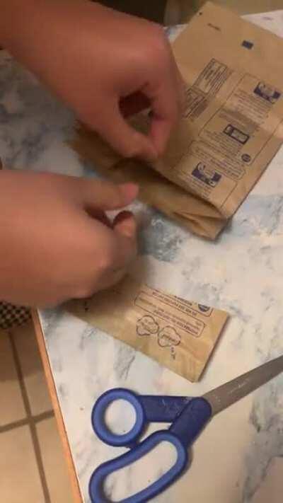 I thought I heated up some popcorn