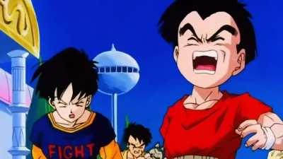 Plankton goes Super Saiyan 3