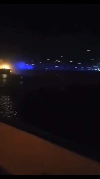 Newly published footage of the Ukrainian attack on Novorossiysk port on November 14, 2025, filmed by foreign sailors.