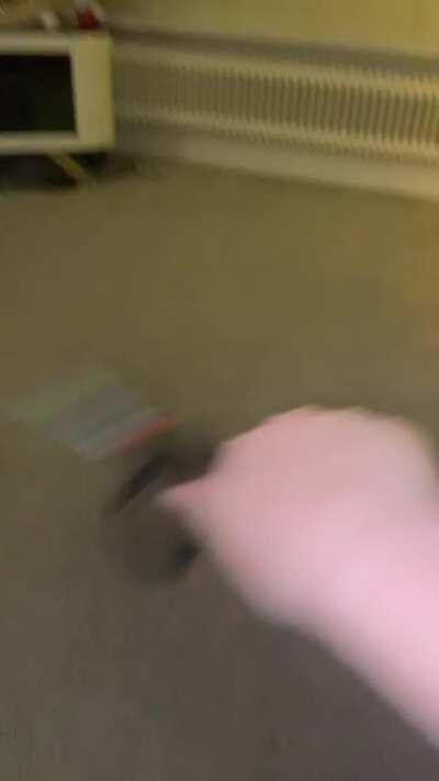 Me: mum can I get a balisong Mum: we have a balisong at home Balisong at home