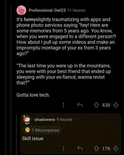 Not the most gentle thing to say