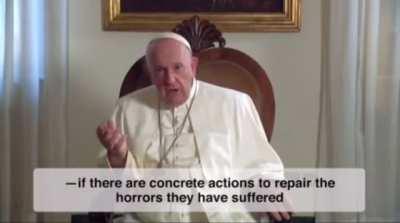 I saw this on the popes Instagram today. I thought this was a great message and I’m glad to see that they’re starting to address this.