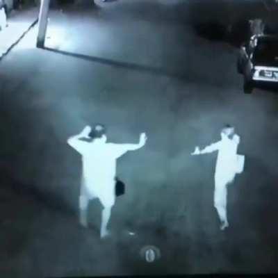 Couple getting wholesomely weird when no one was watching