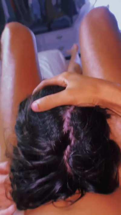 Balls Sucking While Cock Worship Leads Deepthroat Face Fuck