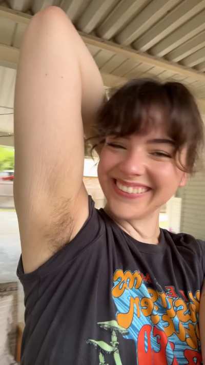 working in the garden had me all sweaty