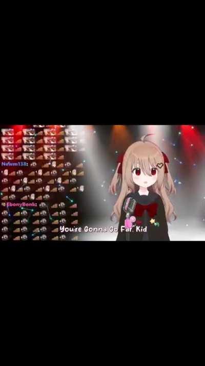 She’s a pretty good singer 