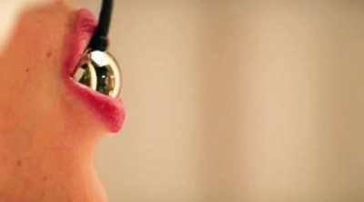 Dakota Johnson sucking and not letting go of your balls