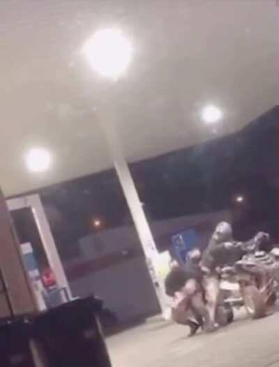 He was not about to go to jail today!!