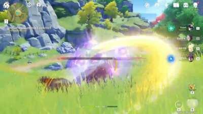 PSA: You can interrupt the Stonehide Lawachurl's dive attack if timed right