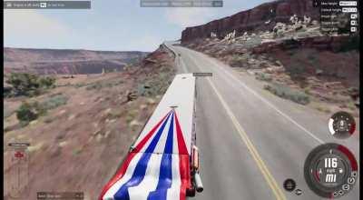 [Beam.NG Drive] Ah yes, BeamMP moment. (friend's clip)