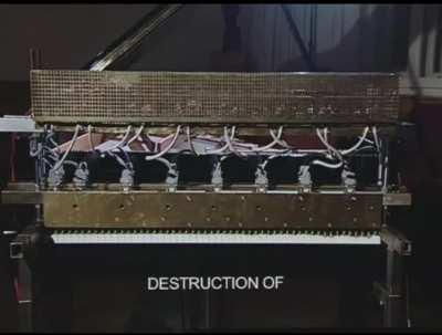 Sentient piano is coming to judge you for your sins