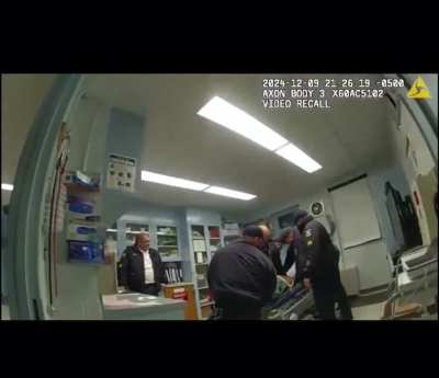 Police body-cam footage of NY Corrections officers beating Robert Brooks to death on December 9th 