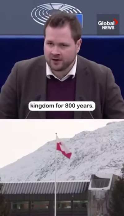 Anders Vistisen of Denmark (and hero to many after this video) on Trump's ambitions for Greenland