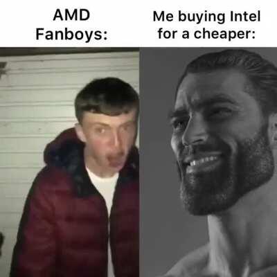 Getting 10700KF for 270$ be like…