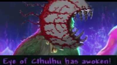 Accidently summoning Eye Post-Moonlord