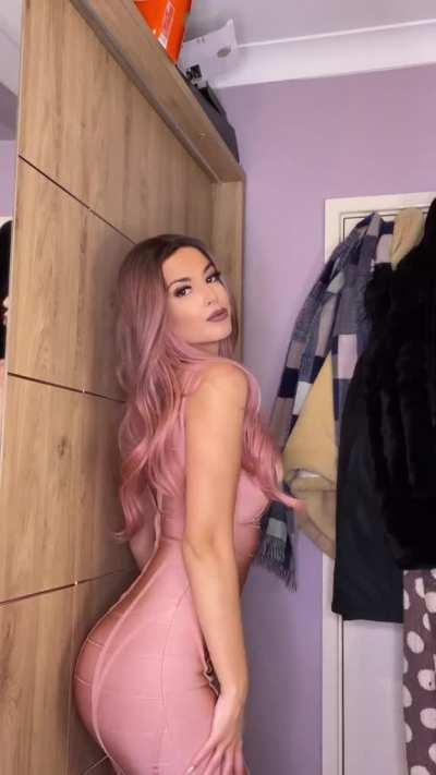 115 - Pink Hair Pink Dress