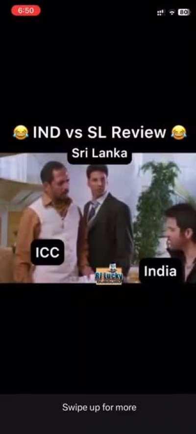 Post match ICC and India team discussions